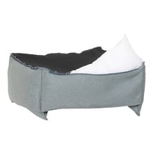 Como Eggshell High Side Pet Bed